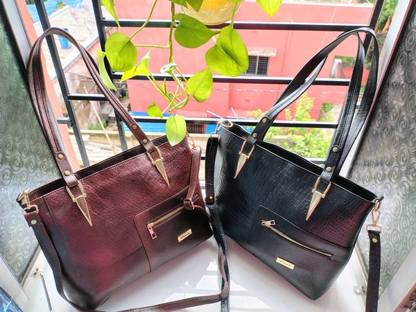 COBBLER  Big Size SHOULD BAG - Black