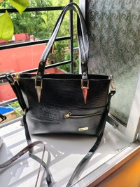 COBBLER  Big Size SHOULD BAG - Black