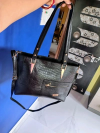 COBBLER  Big Size SHOULD BAG - Black