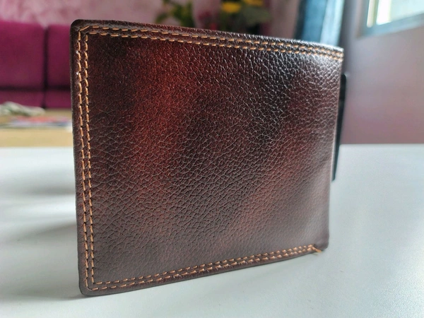 Leather Wallet  - Brown