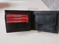 COBBLER  Men's Leather Wallet  - Black