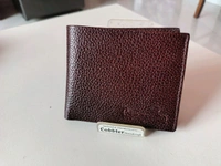 COBBLER  Men's Leather Wallet  - Black