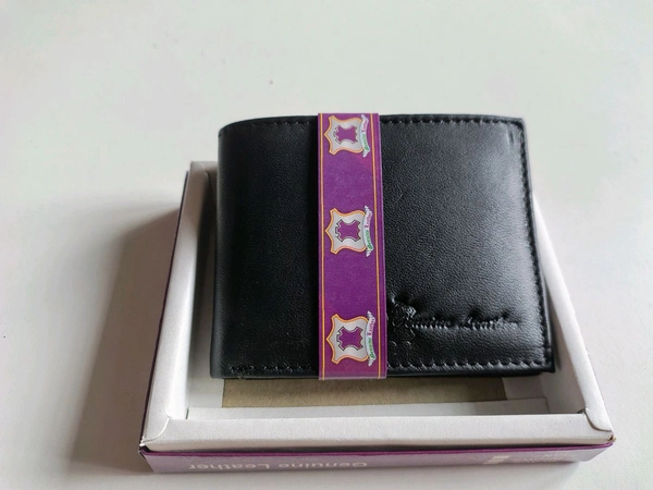 Cobbler Men's Leather Wallet  - Black