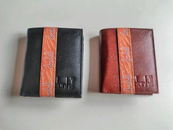 Cobbler Men's Leather Wallet  - Black