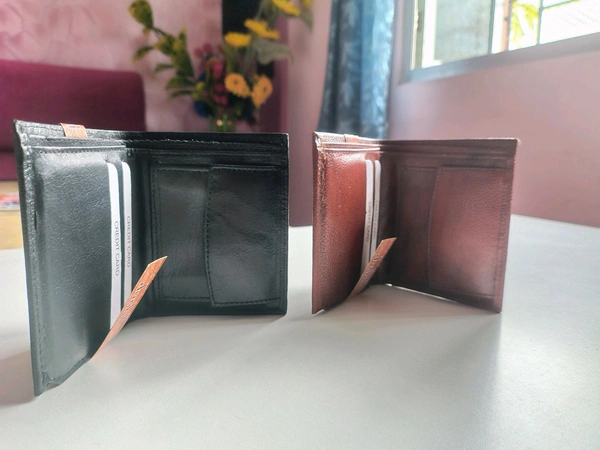 Cobbler Men's Leather Wallet  - Black
