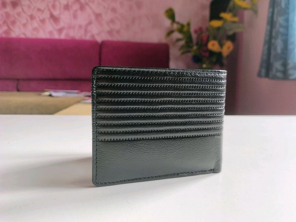 COBBLER  Men's Leather Wallet  - Black