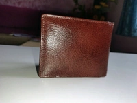 COBBLER  Men's Leather Wallet  - Nutmeg Wood Finish