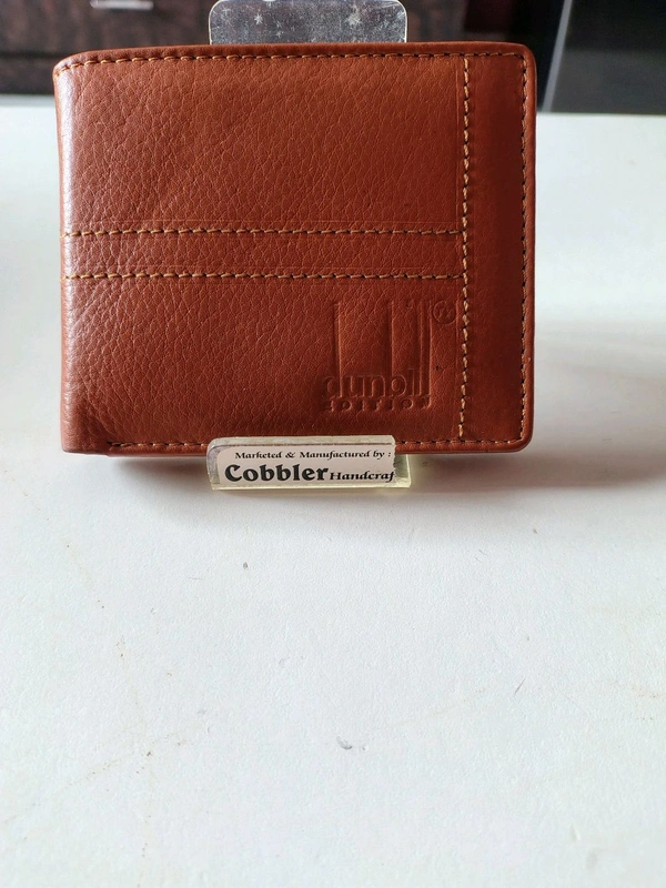 Cobbler  Men's Leather Wallet  - Bourbon