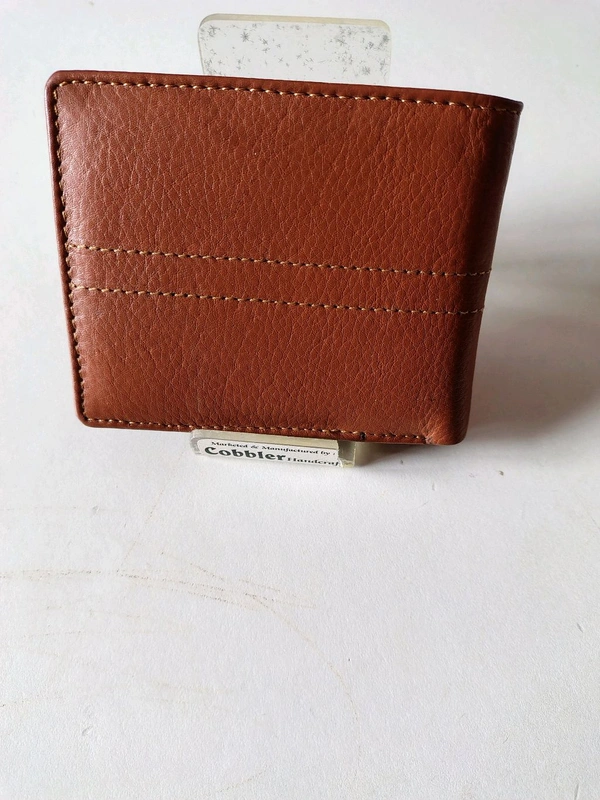 Cobbler  Men's Leather Wallet  - Bourbon