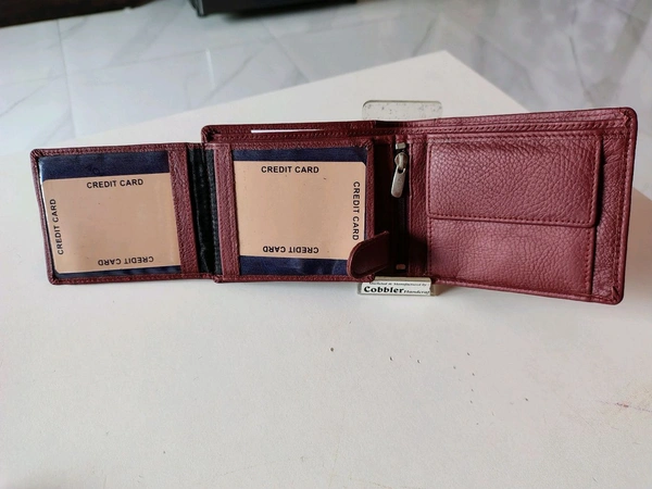 Cobbler Men's Leather Wallet  - Matrix