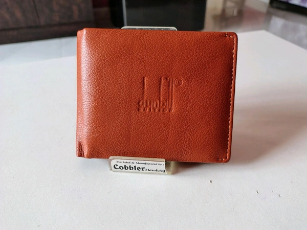 Cobbler  Men's Leather Wallet  - Bourbon