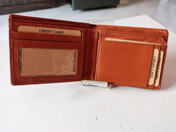 Cobbler  Men's Leather Wallet  - Bourbon