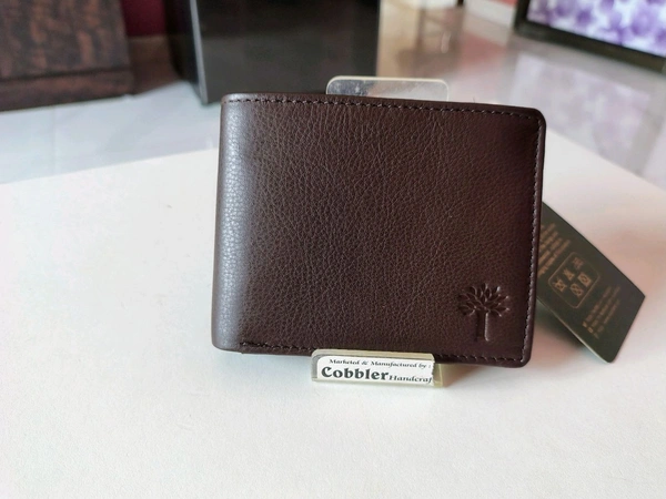 Cobbler Men's Leather Wallet  - Morocco Brown