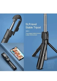 Hold up Bluetooth Selfie Stick - Black
