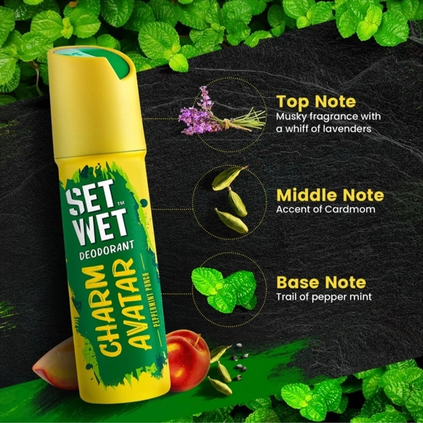 Set Wet Charm Avater Perfume - Free Size
