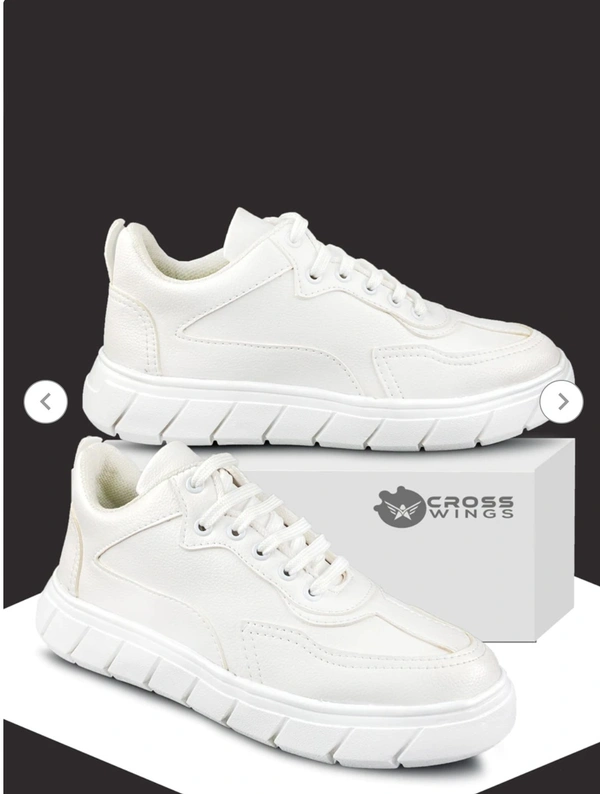 White Plane Sneaker - 7