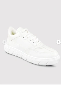 White Plane Sneaker - 7