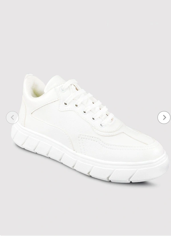 White Plane Sneaker - 7