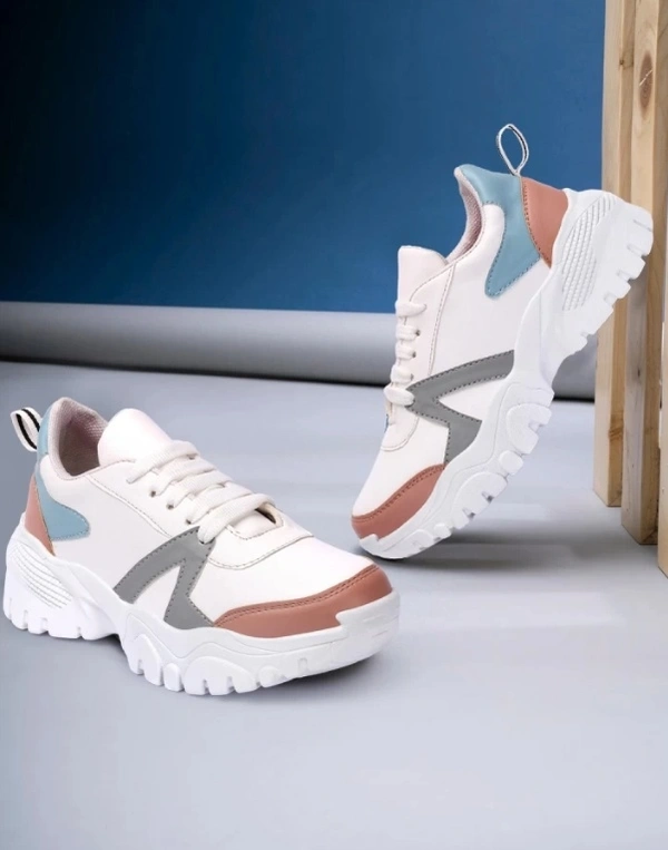 Feet Runner Stylish Casual Sneakers for Women Sneakers For Women - 7