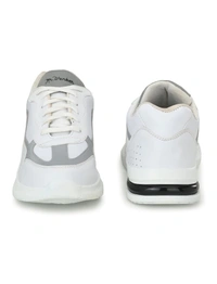 MRWONKER   Men Lace Up Sneakers  - White, 7