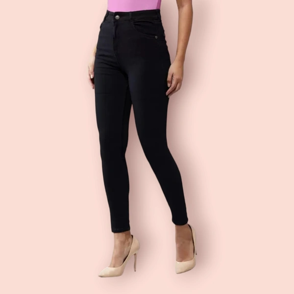 Women Trending Jeans  - 28, Fashion Wear, Black