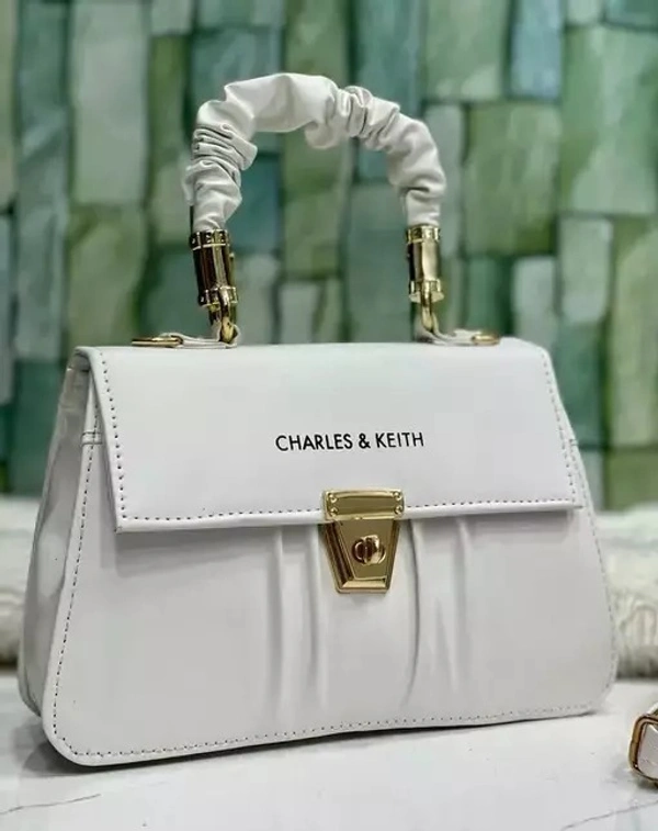 Fine Design Women Solid Pu Leather Sling Bag - free Size