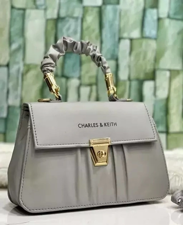 Fine Design Women Solid Pu Leather Sling Bag - Free Size