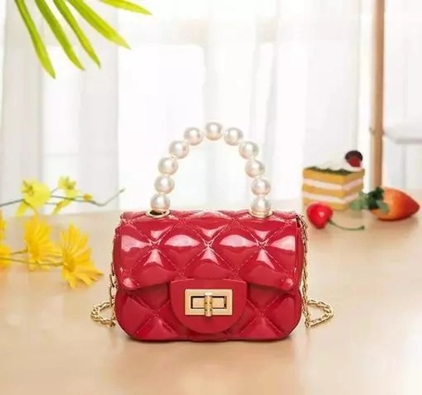 Mini jelly purse and handbags,waterproof and washable sling bag - Free Size