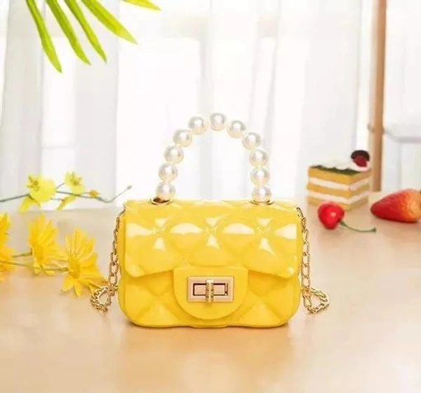 Mini jelly purse and handbags,waterproof and washable sling bag - Free Size
