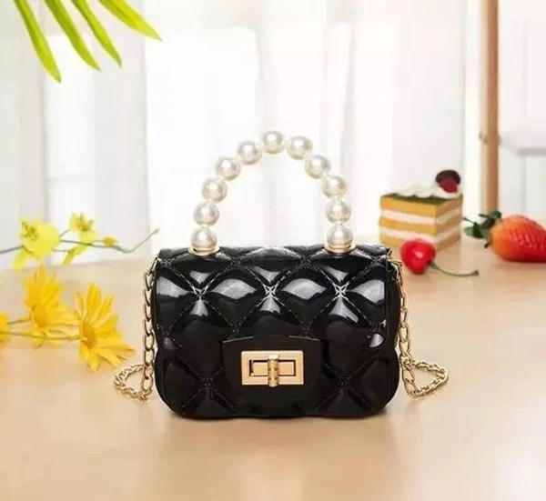 Mini jelly purse and handbags,waterproof and washable sling bag - Free Size