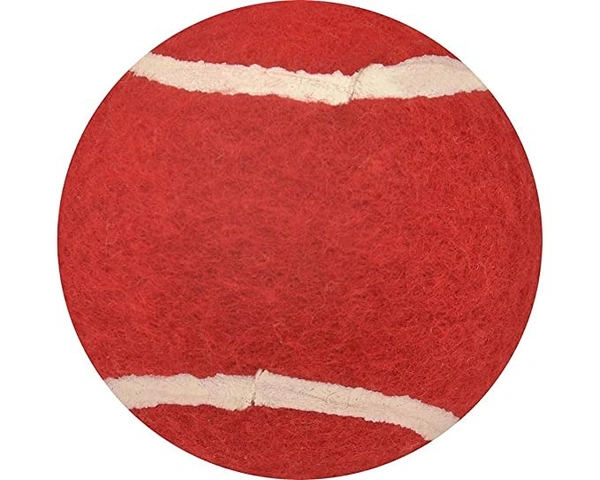 Swastik Sports Walls Tennis Cricket Ball-48 Red - red