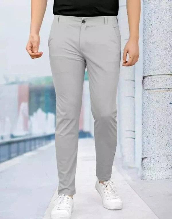 iglozi 4 Way Plain Stretchable Trouser for Men/Track Pant/Regular Fit Pant/Stretchable Pant/Jean Pant/Cotton Pant/Men's Pant - 28