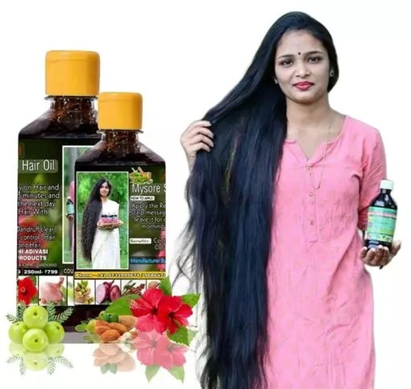 MYSORE ADIVASI HAIR OIL (100ML) - 100ML