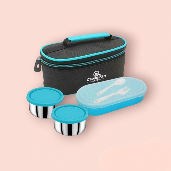 Double Decker Executive Lunch /tiffin Box Ss Cantenor