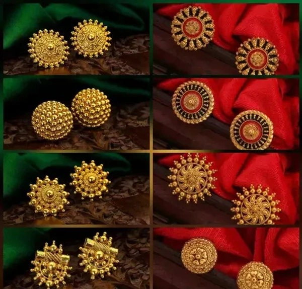 8 pack of earings - Free Size