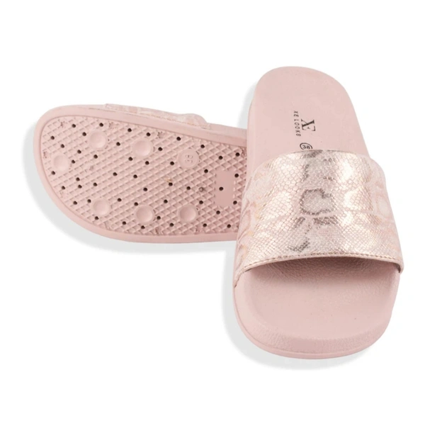 Women Pink Slip On Flip Flop - 4