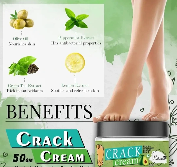Rabenda Foot Care Cream For Rough And Dry Craked Heel Feet Cream - 50g