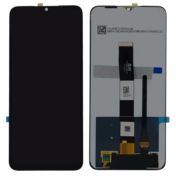 Redmi 9A Display and Touch Screen Glass Combo Replacement