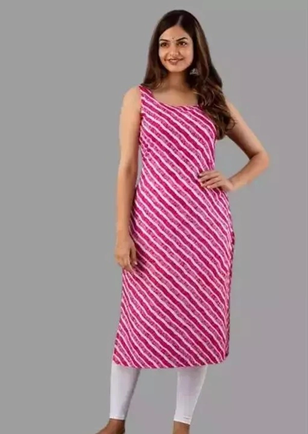 Women Pink Kurti - S M L XL XXL