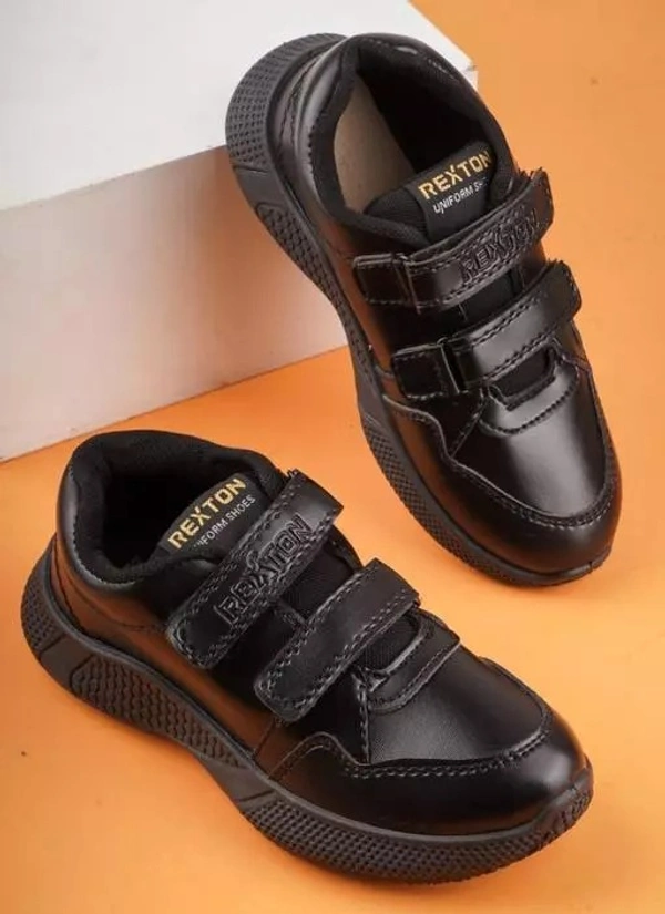 Tway School shoes Boys & Girls Black Casual Sneakers Boys Kids Sports Shoes pack of 1 - 7-8 Years, Black