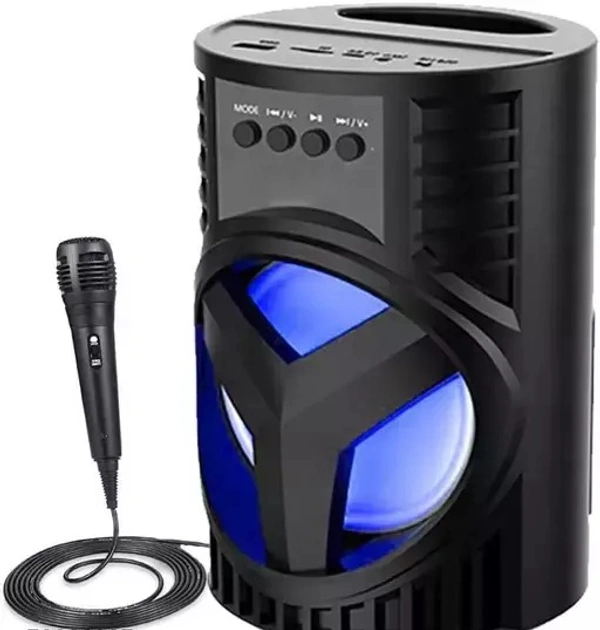 Musify New Quality Ws-03 Speaker Bluetooth Speaker 3D Sound Stereo Bass Wireless Bluetooth Rechargeable Speaker Outdoor/Home Audio Bluetooth Speaker With HD Sound quality, lightweight and Portable for Outdoor and Home 10 W Bluetooth Speaker