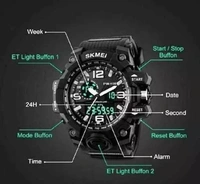Skmei 1155 Analog-Digital Biker Sports Watch For Men