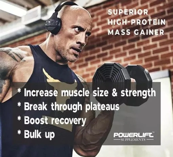 Mass Gainer 1KG with Shaker, Rich Chocolate, 20G Protein, 71G Carbs, 4.3G BCAAs | Raw Whey from USA | For Lean Muscle Gain | With Digezyme Blend, added Multivitamins & Minerals - 1kg