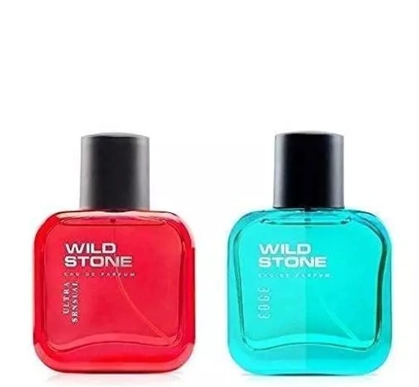 Wild Stone Edge and Ultra Sensual Perfume Combo for Men 30ml (Pack of 2)