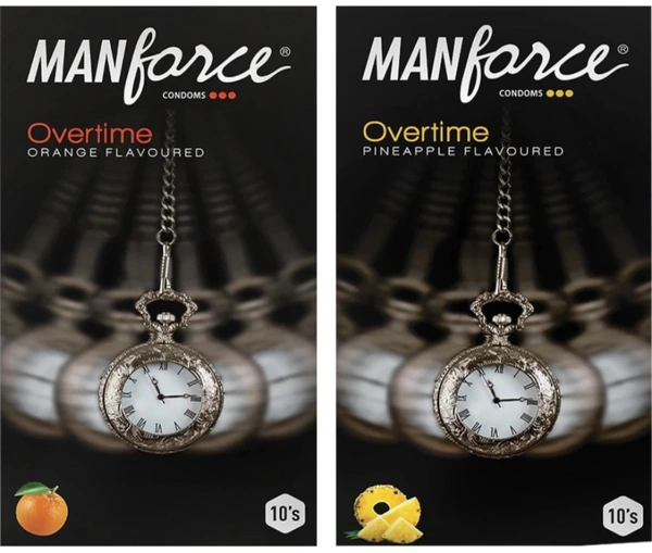 Manforce Overtime Orange & Pineapple Pack Of 2