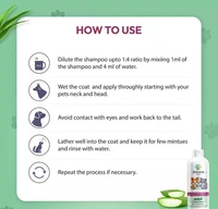 Zoivane Pets Dog Shampoo For Tick and Flea 200ml | Dog Shampoo for Labrador, German Shepherd, Golden Retriever | Maintains Overall Skin Health, Nourishing Hair and Shiny Body - pack of 1 - FRAGRANCE : Citronella and Fresh