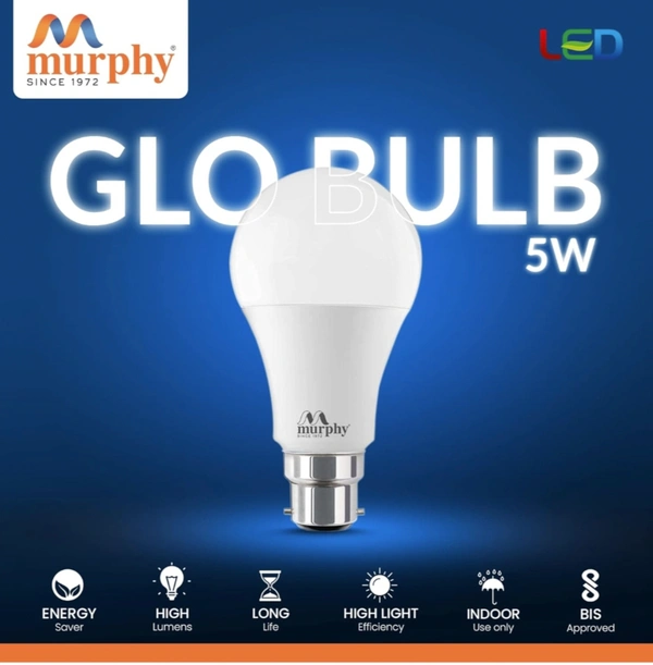 Murphy Led Bulb 9w  - Free Size