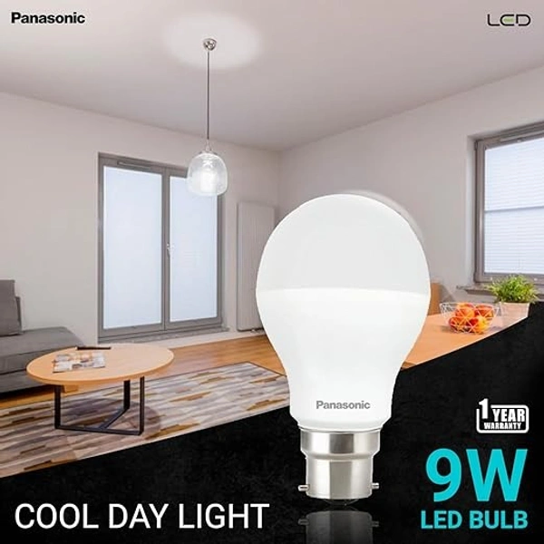 Panasonic Led Bulb 9W 1 Year Gurranty  - Free Size