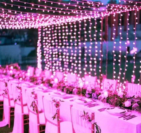 Samar Rice Lights for Home Decoration Strip and Diwali Christmas Indoor Outdoor Decoration Wedding 15 Meters - 15m