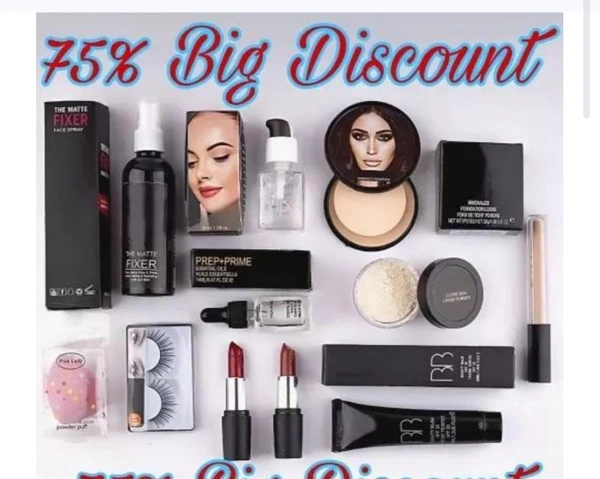 Makeup Combo Pack Of 11 Best Quality Makeup Combo Item - Free Size